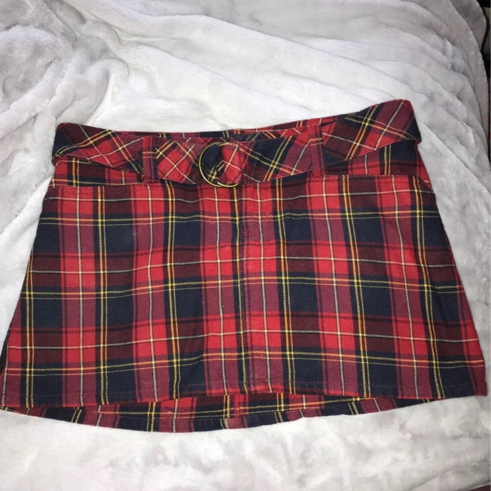 Vintage Abercrombie Plaid skirt